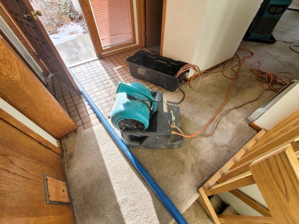 Water damage restoration process in Fort Defiance, AZ